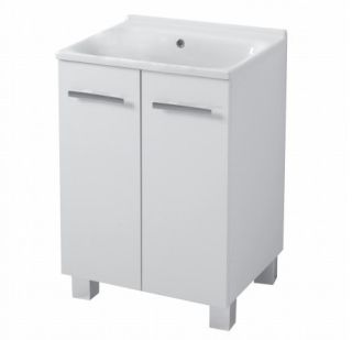 Раковина хозяйственная Kerasan Aquadom 029301*0 75см белый